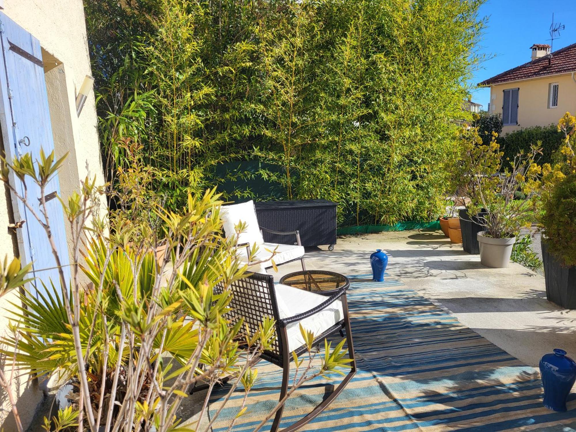 Studio Independant Avec Terrasse A Juan Les Pins Antibes Zewnętrze zdjęcie