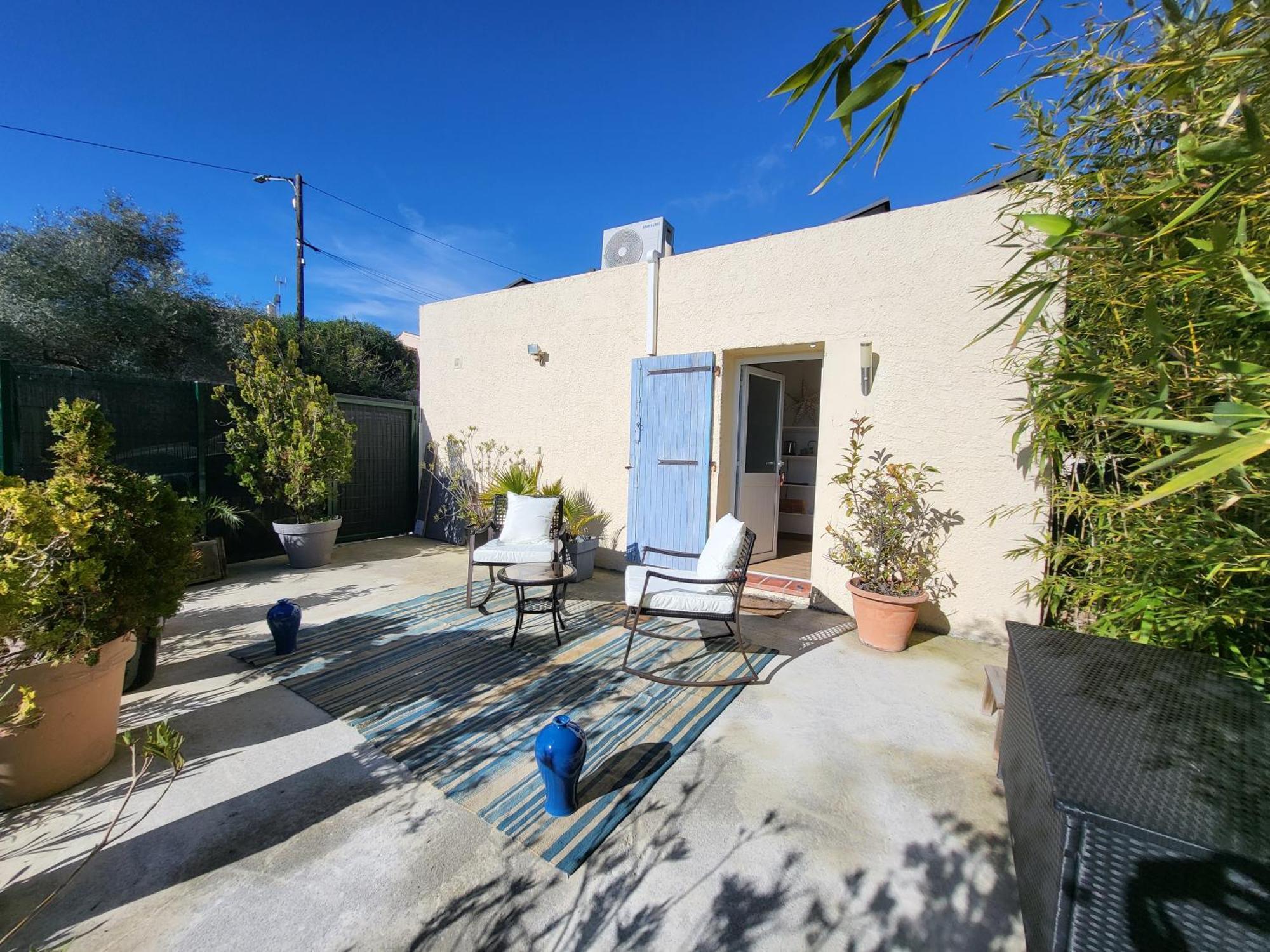 Studio Independant Avec Terrasse A Juan Les Pins Antibes Zewnętrze zdjęcie